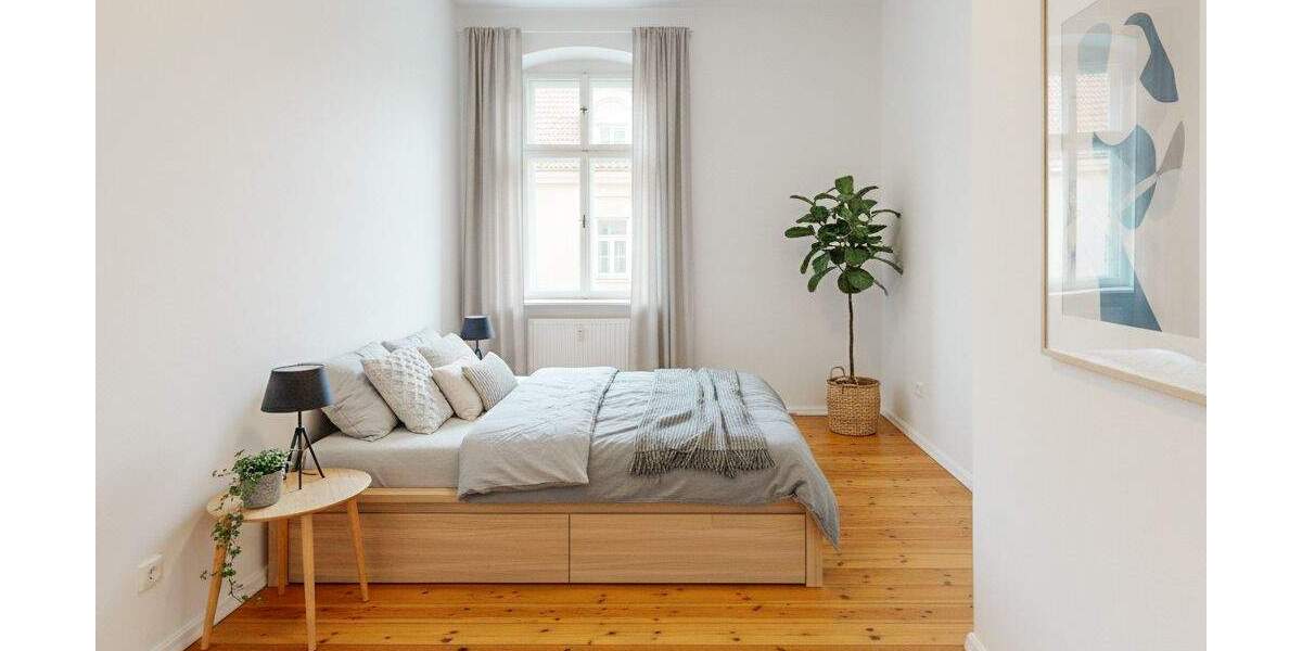 Sofort bezugsfrei: 1,5-Zimmer-Altbauwohnung mit attraktivem Grundriss 1 zimmer