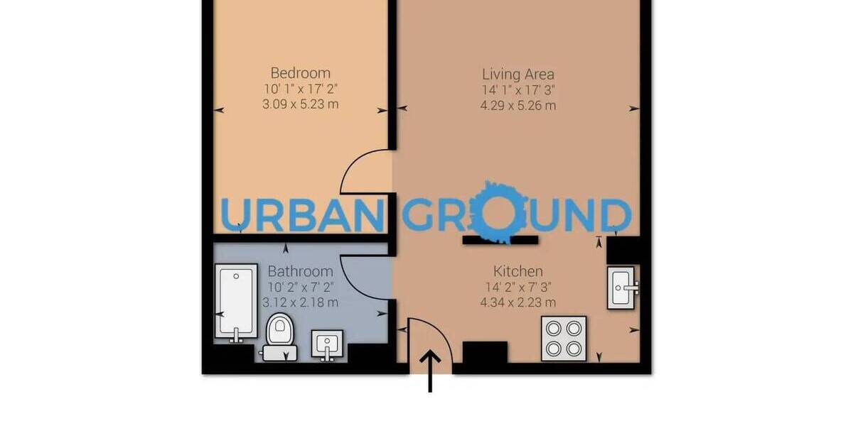 Etagenwohnung Berlin Mitte - 2 Zimmer, 58 m&sup2;, 1.448&euro; | Angebot:26796631