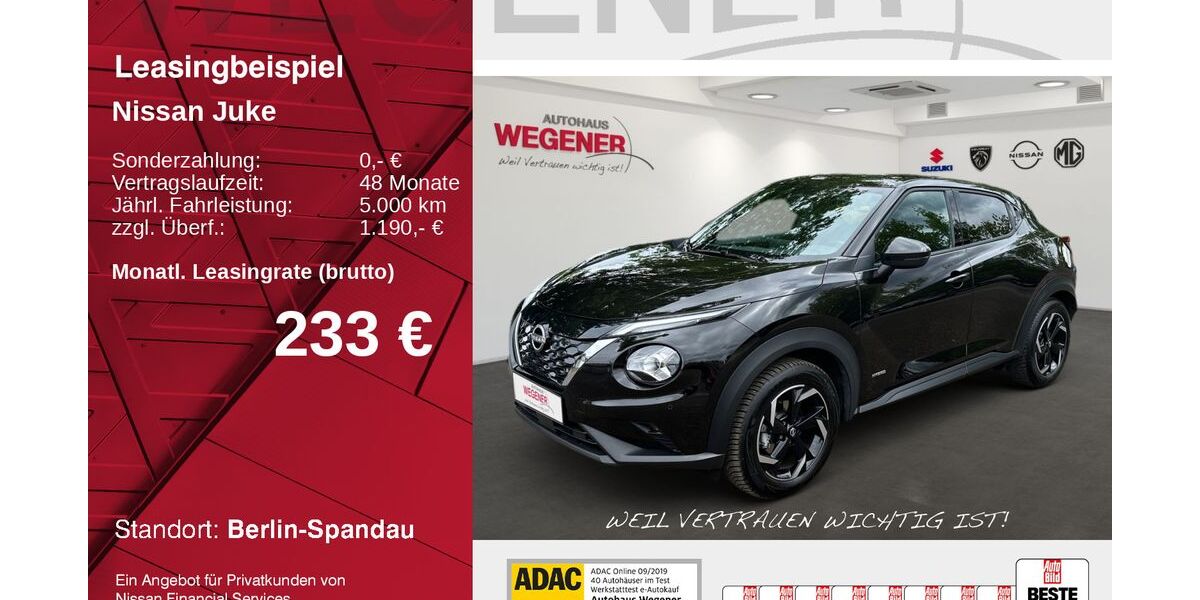 Nissan Juke 8.502 km 23.790 &euro; Berlin 13599
