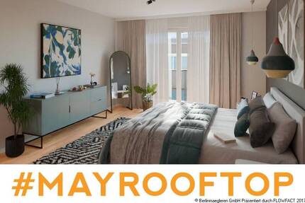 MayRoofTop: Exklusive 1-Zimmer-Wohnung nahe Maybachufer
