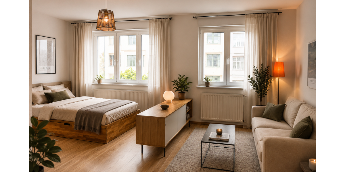 Etagenwohnung Berlin Charlottenburg-Wilmersdorf - 1 Zimmer, 32 m&sup2;, 208.000&euro; | Angebot:26612372