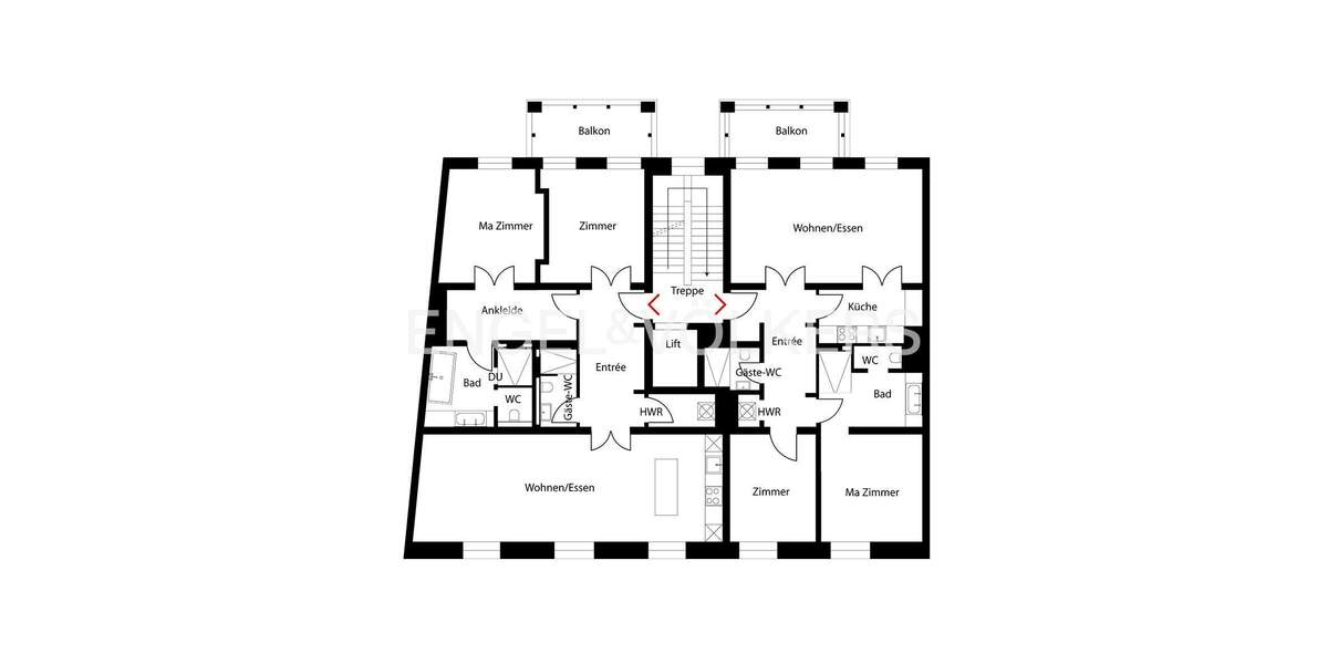 Etagenwohnung Potsdam Nördliche Innenstadt - 3 Zimmer, 110 m&sup2;, 1.195.000&euro; | Angebot:24221501