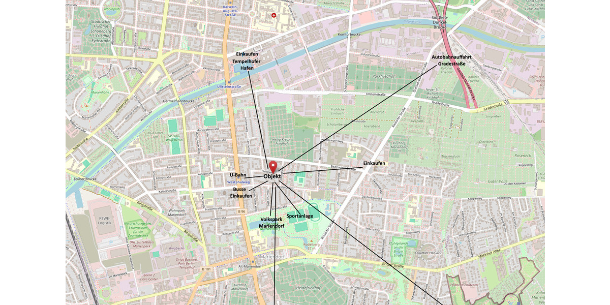 Etagenwohnung Berlin Mariendorf - 3 Zimmer, 123 m&sup2;, 669.000&euro; | Angebot:25996369