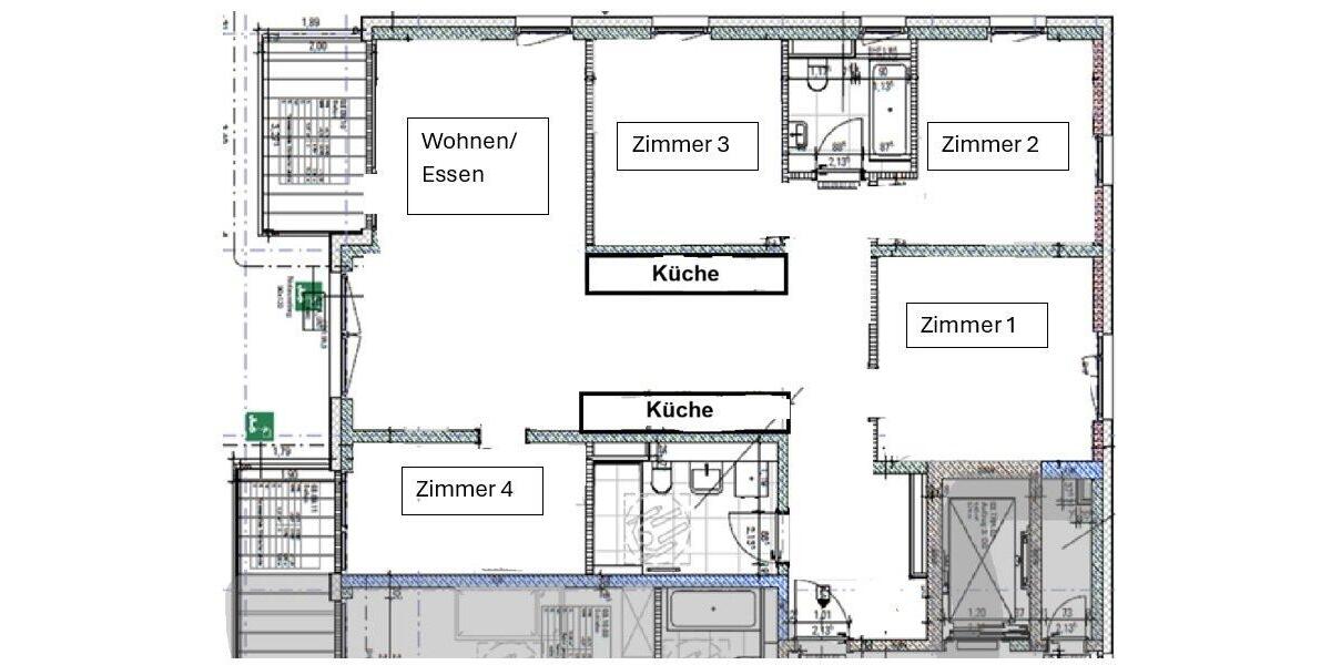 Etagenwohnung Berlin Mitte - 5 Zimmer, 112 m&sup2;, 2.500&euro; | Angebot:26477654