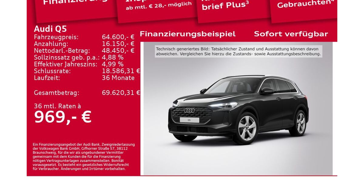 Audi Q5 6.001 km 63.990 &euro; Berlin 12489
