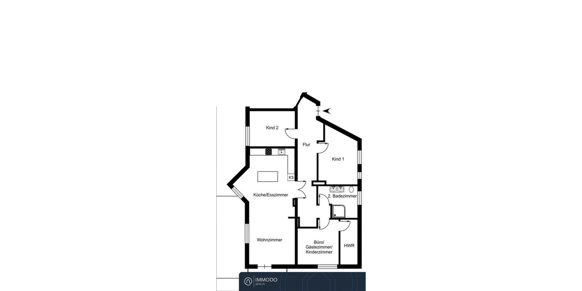 Etagenwohnung Berlin Nikolassee - 4 Zimmer, 127 m&sup2;, 850.000&euro; | Angebot:26516415
