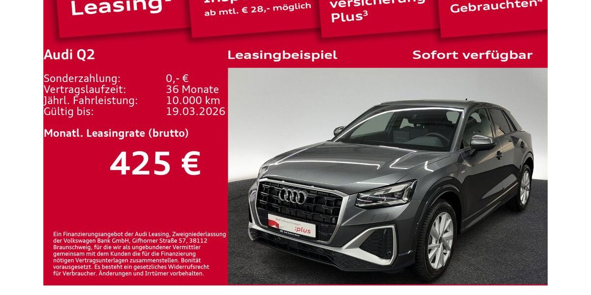 Audi Q2 3.000 km 38.700 &euro; Berlin 10587