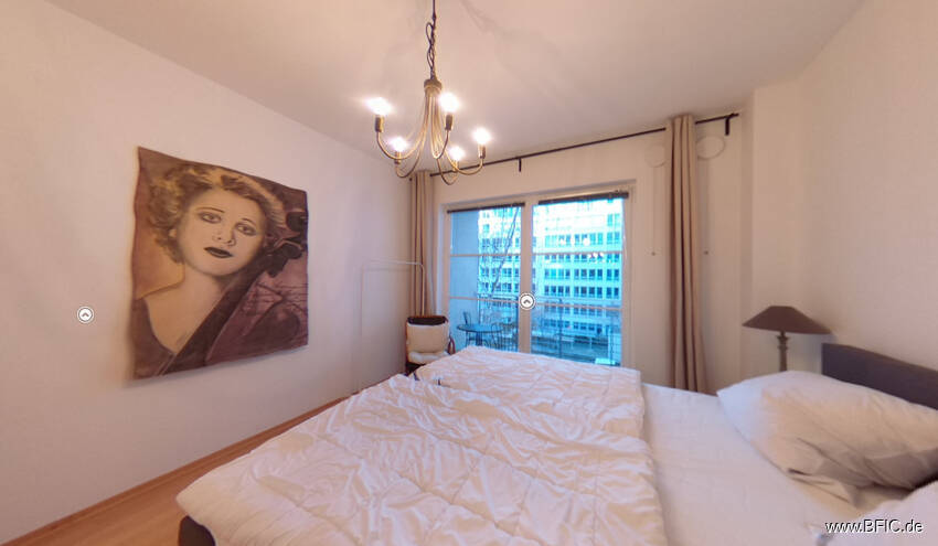 ab November - zeitlich befristet, hochwertig möbliert, hell, ruhig, Süd-Balkon: 2-Zi.-Neubau-Wohnung