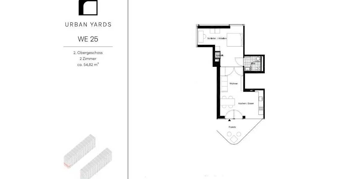 Etagenwohnung Berlin Kaulsdorf - 2 Zimmer, 54 m&sup2;, 1.056&euro; | Angebot:26434190