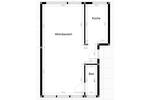 Dachgeschoßwohnung Berlin Mitte - 1 Zimmer, 49 m&sup2;, 265.000&euro; | Angebot:26516782
