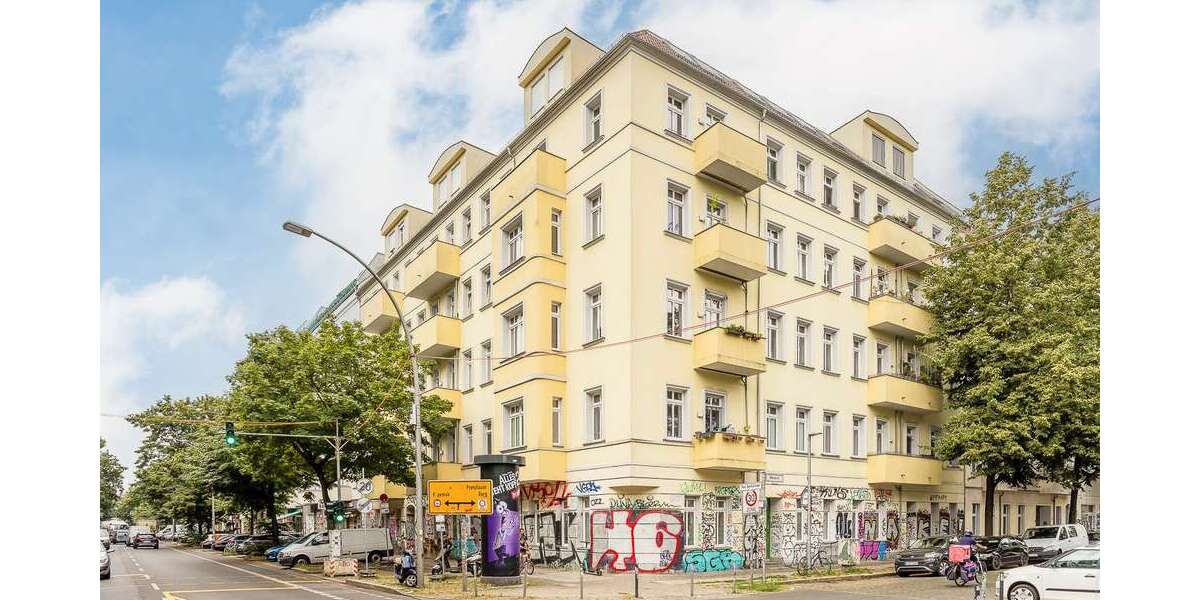 Etagenwohnung Berlin Friedrichshain-Kreuzberg - 3 Zimmer, 95 m&sup2;, 445.000&euro; | Angebot:25026378