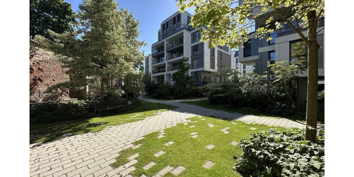 Gute Rendite! Vermietete Wohnung mit Grünblick in geschlossener Eigentumsanlage, nahe BND + Charité - Etagenwohnung Berlin Mitte | Angebot:25884193