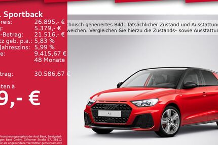 Audi A1 36.984 km 26.895 € Berlin 13088