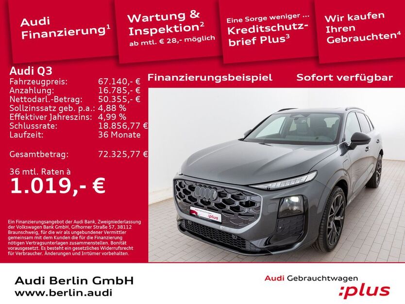 Audi Q3 6.001 km 65.900 € Berlin 12489