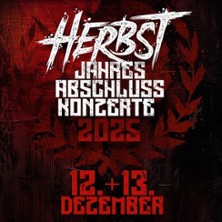 Herbst - Jahresabschlusskonzertn - Support Jeanluc und Von Welt 13.12.2025 Jugendzentrum IMPULS