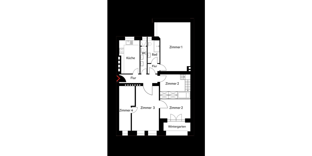 Etagenwohnung Berlin-Wilmersdorf Wilmersdorf - 5 Zimmer, 105 m&sup2;, 669.000&euro; | Angebot:26515792