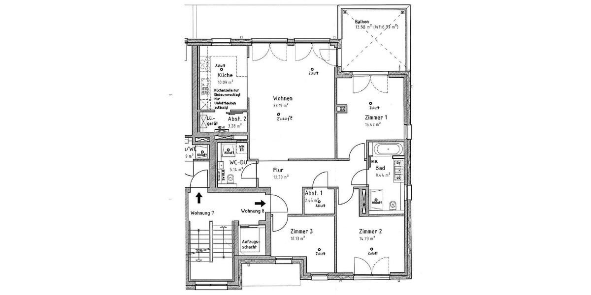 Etagenwohnung Berlin Steglitz-Zehlendorf - 4.5 Zimmer, 122 m&sup2;, 1.120.000&euro; | Angebot:26107874
