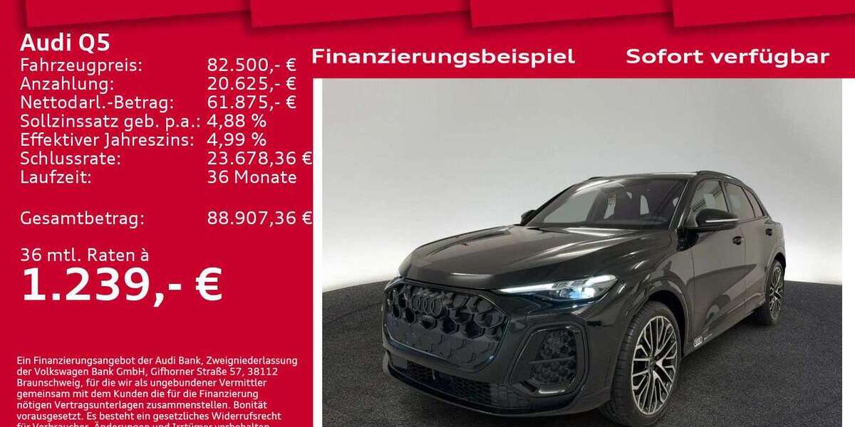 Audi Q5 6.001 km 82.500 € Berlin 12489
