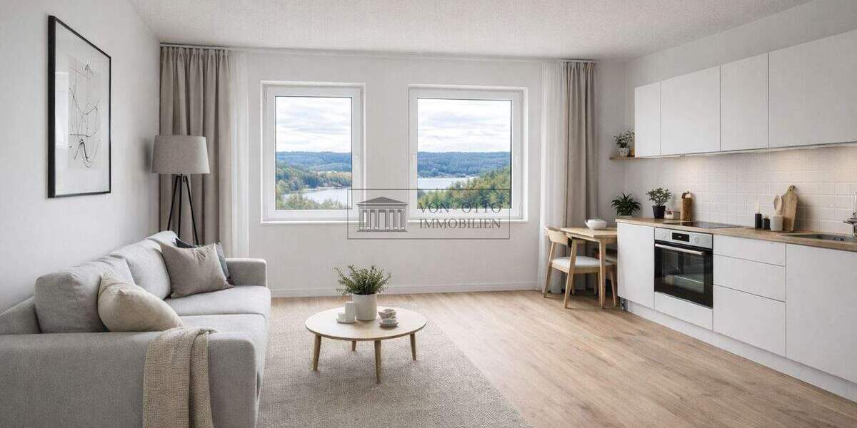 WE 6: Blick auf den Butzersee - moderne 2-Zimmer-Wohnung 2 zimmer