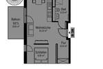 Etagenwohnung Berlin Köpenick - 1 Zimmer, 45 m&sup2;, 952&euro; | Angebot:26672228
