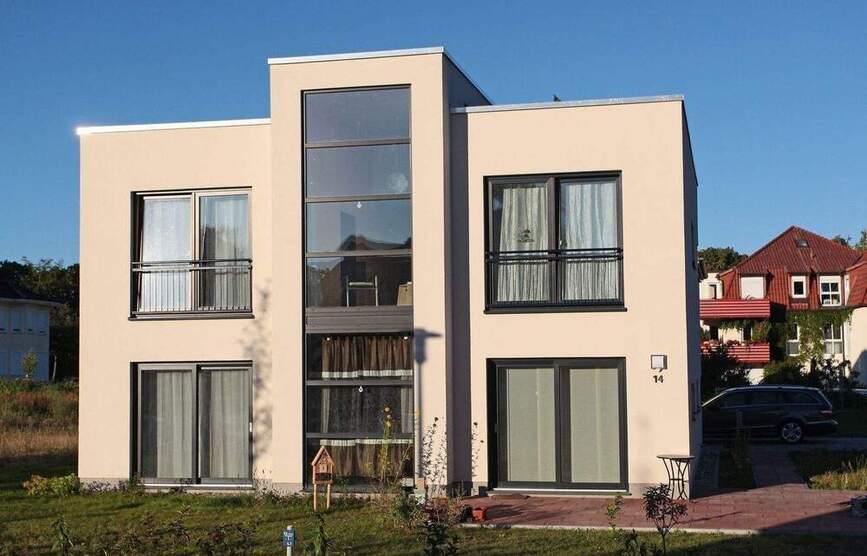 Schwanebeck Bebauungsvorschlag : Grundstück für geplantes Einfamilienhaus ( individuelles Architektenhaus ) in Traumlage. Im Alleinauftrag !