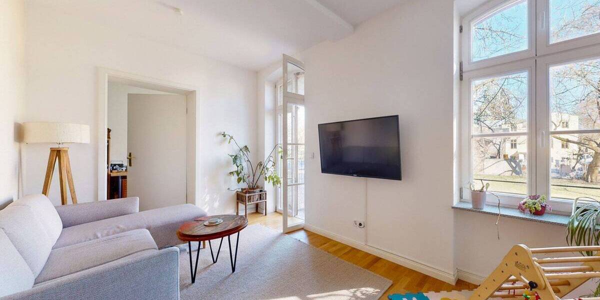 Etagenwohnung Potsdam Jägervorstadt - 3 Zimmer, 61 m&sup2;, 420.000&euro; | Angebot:25940632