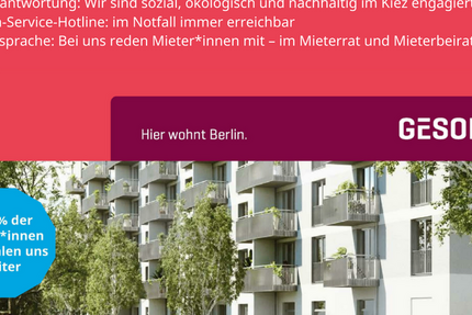 Wohnung zum Mieten in Berlin 352,53 € 40.25 m² 1 zimmer