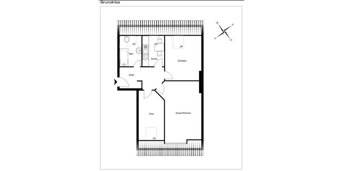 Dachgeschoßwohnung Berlin Lichtenberg - 3 Zimmer, 70 m&sup2;, 1.300&euro; | Angebot:27699200