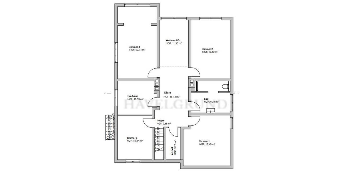 Etagenwohnung Falkensee - 6 Zimmer, 220 m&sup2;, 2.800&euro; | Angebot:26568835
