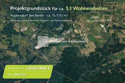 Grundstück Rüdersdorf bei Berlin - 3.050.000&euro; | Angebot:26491145