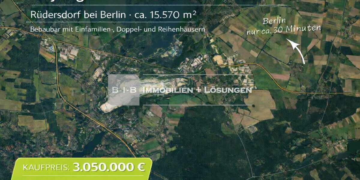Grundstück Rüdersdorf bei Berlin - 3.050.000&euro; | Angebot:26491145