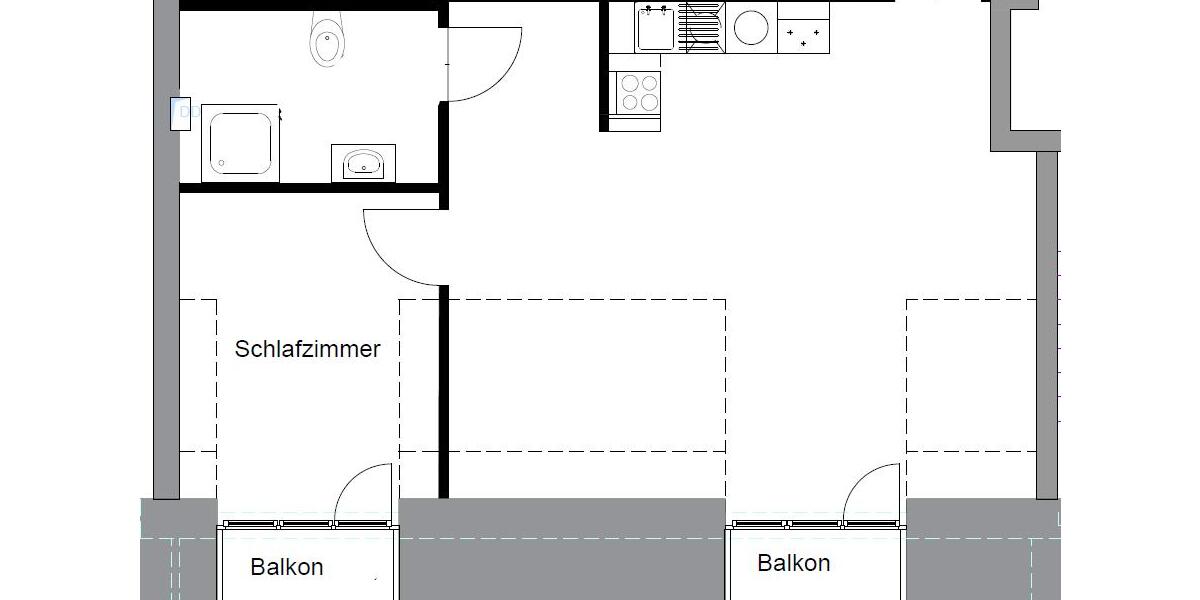Dachgeschoßwohnung Berlin Reinickendorf - 2 Zimmer, 48 m&sup2;, 1.274&euro; | Angebot:25951089