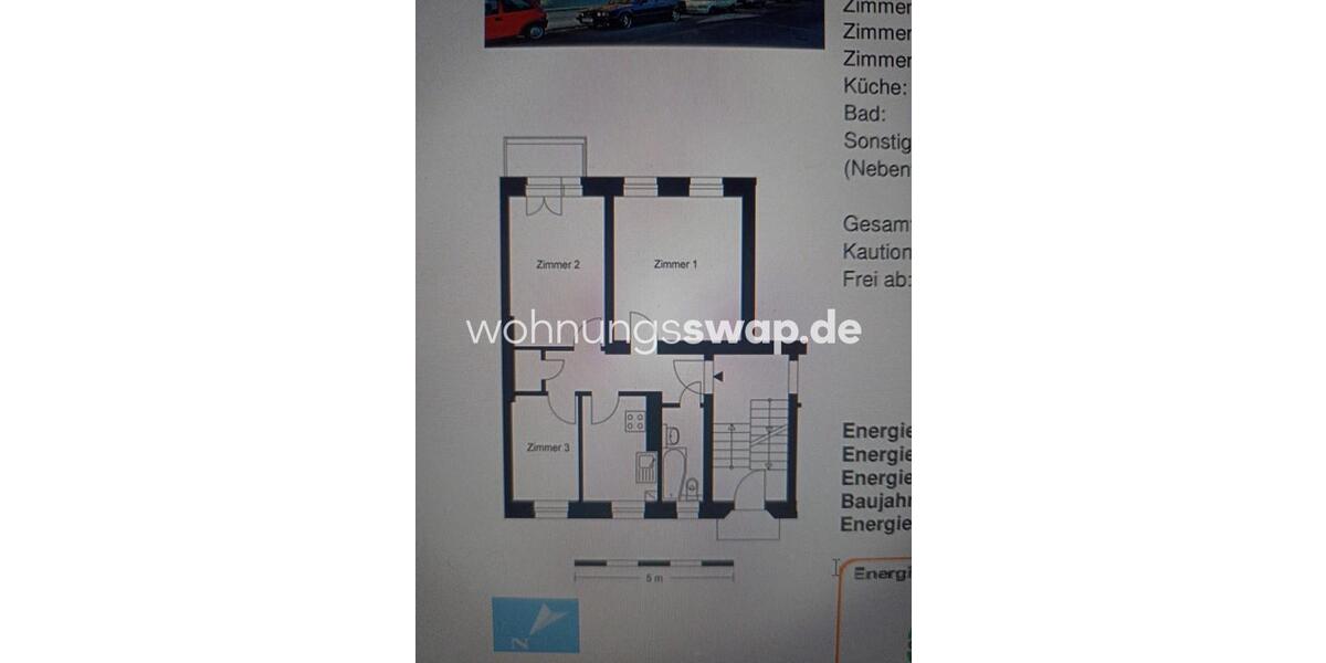 Etagenwohnung Berlin Lichtenberg - 3 Zimmer, 53 m&sup2;, 396&euro; | Angebot:24571284