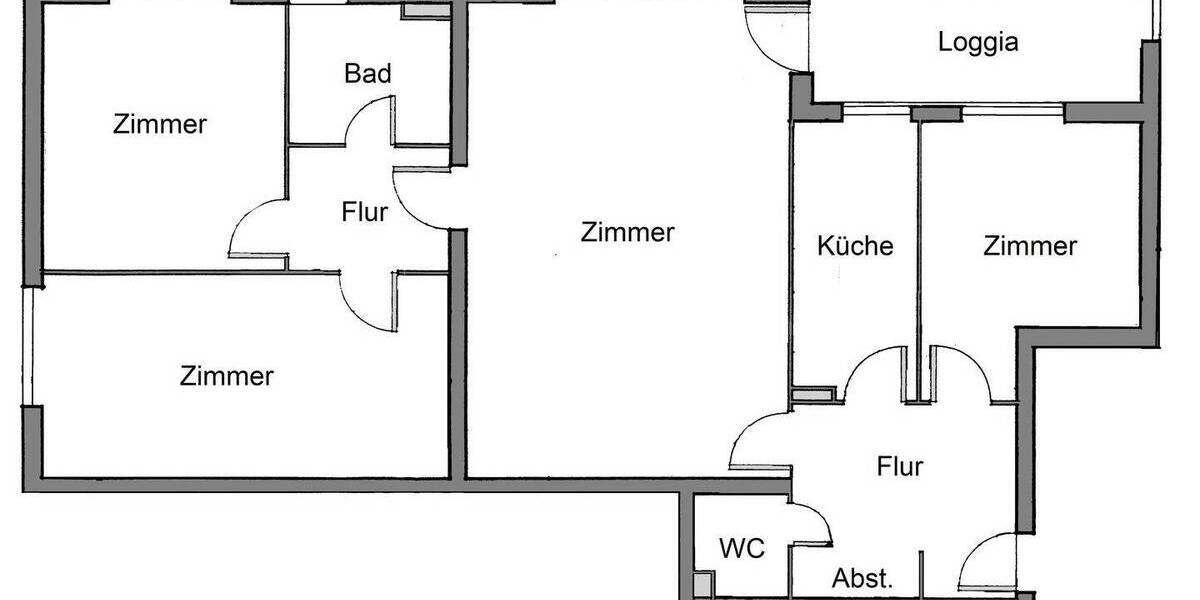 Etagenwohnung Berlin Wilmersdorf - 4 Zimmer, 108 m&sup2;, 425.000&euro; | Angebot:26219754