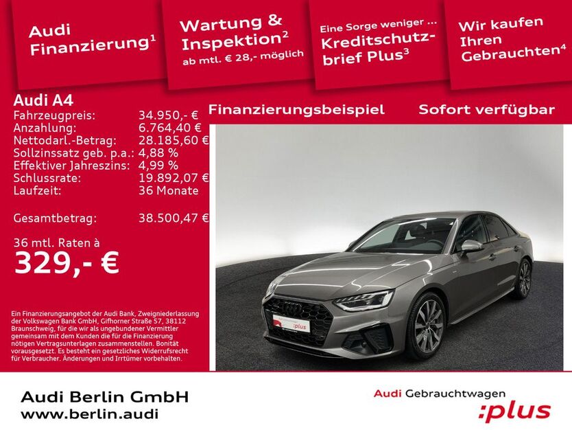 Audi A4 51.000 km 34.950 € Berlin 10587