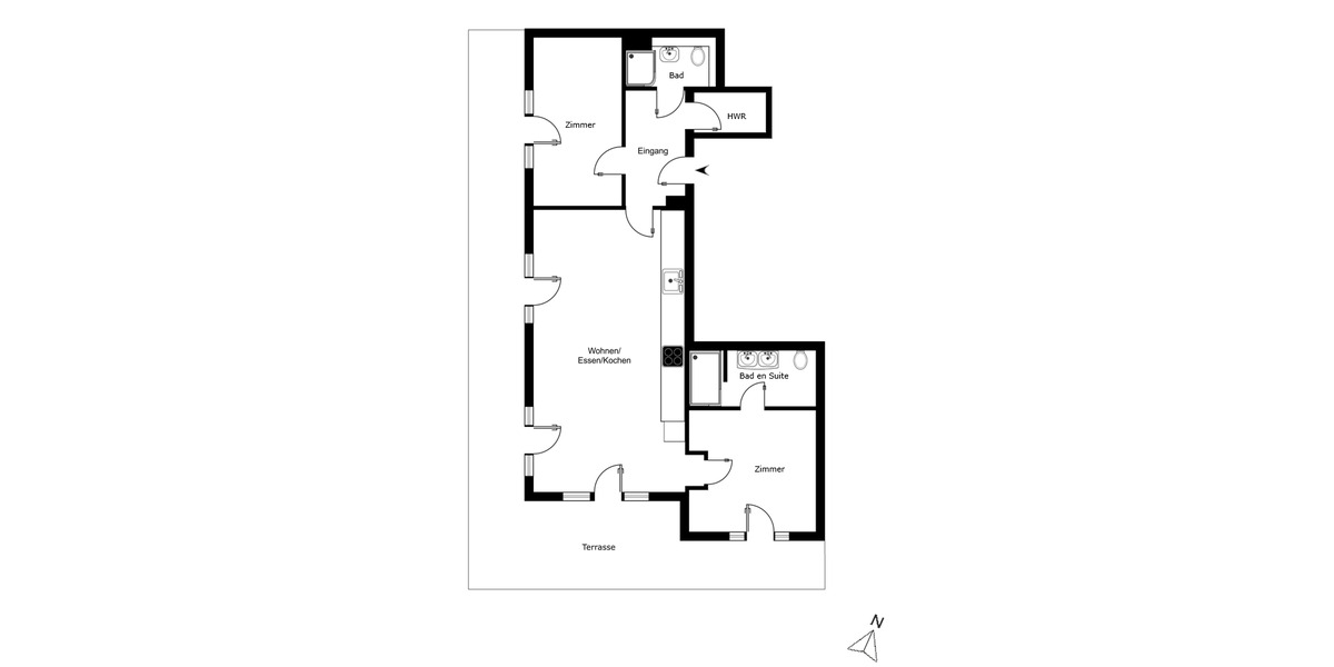 Etagenwohnung Berlin Wittenau - 3 Zimmer, 94 m&sup2;, 620.000&euro; | Angebot:26424315