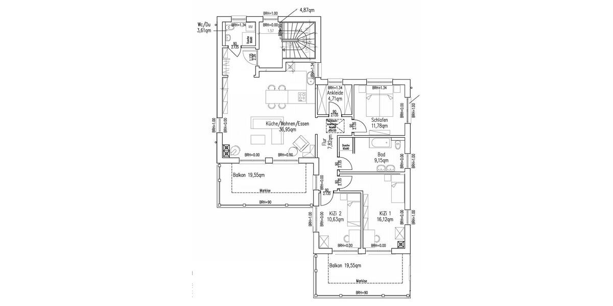 Etagenwohnung Hohen Neuendorf - 5 Zimmer, 130 m&sup2;, 550.000&euro; | Angebot:26544389