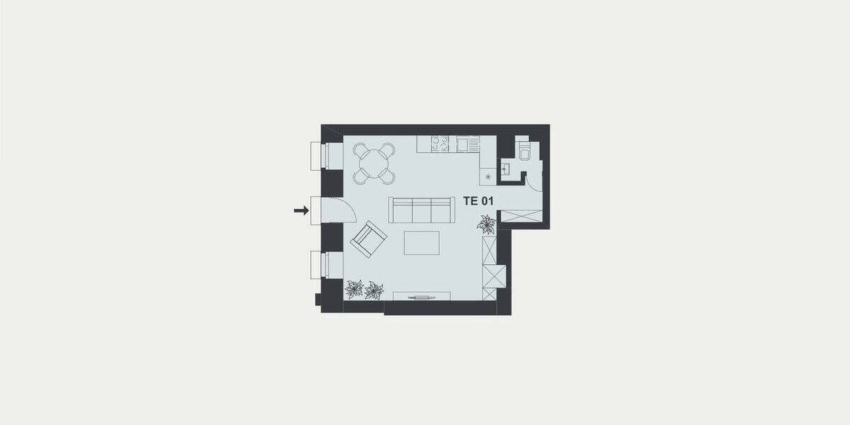 Gewerbeobjekt Berlin Kreuzberg - 1 Zimmer, 179.000&euro; | Angebot:26674431