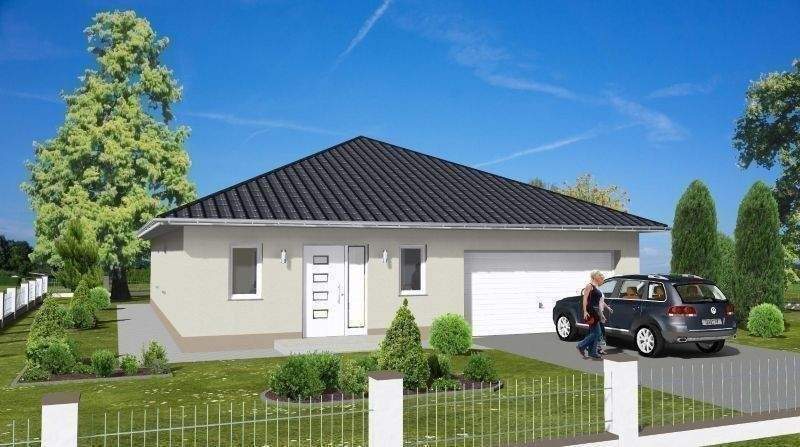 Unterkellerter Bungalow (57 m²) und 2 Garagen zum Abriss auf 900 m² Traumbauland ! Im Alleinauftrag in Panketal