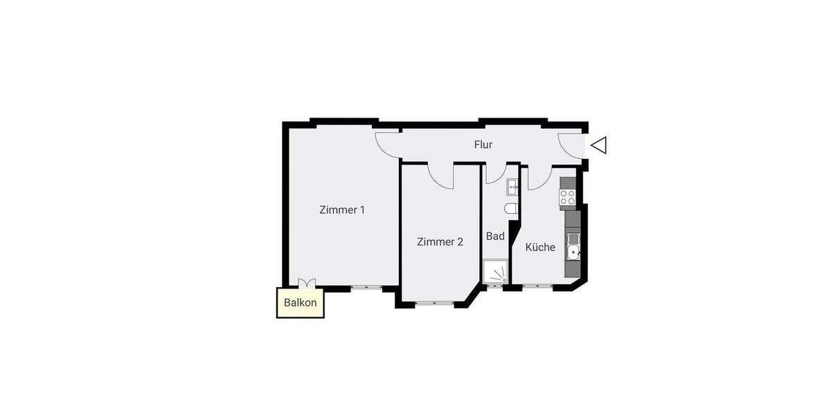 Etagenwohnung Berlin Halensee - 2 Zimmer, 58 m&sup2;, 400.000&euro; | Angebot:25881555