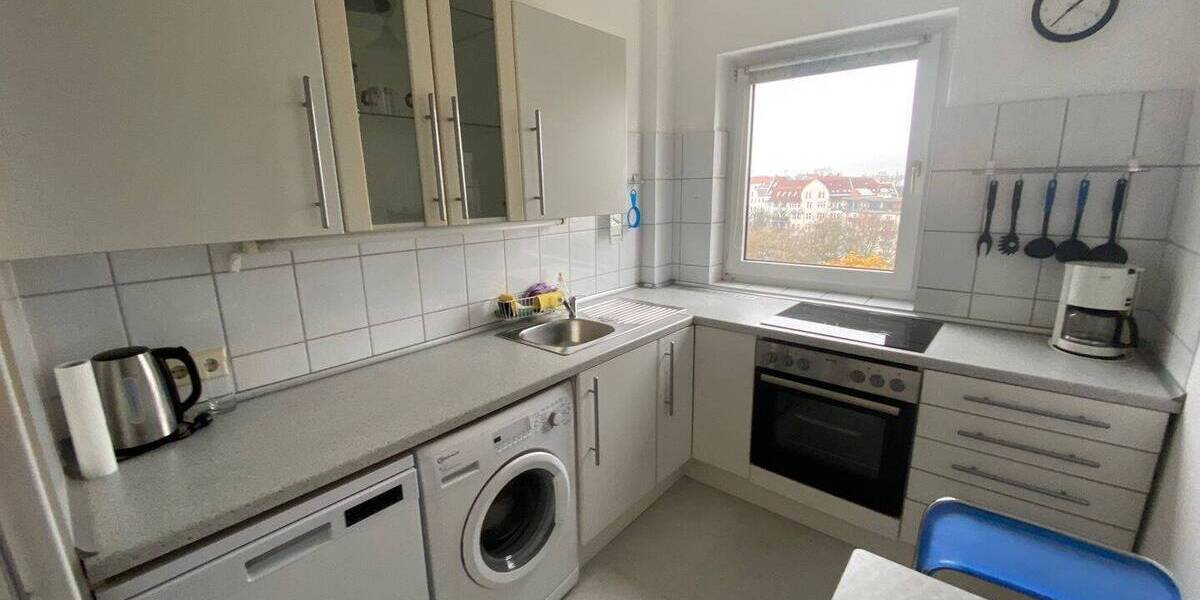 Nähe Adenauerplatz-U7 Top City-Wohnung mit Lift und 2 Balkone (möbliert) 2 zimmer