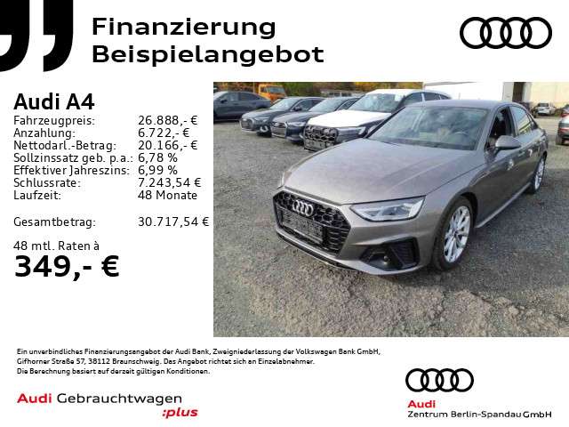 Audi A4 43.586 km 26.888 &euro; Berlin 13581