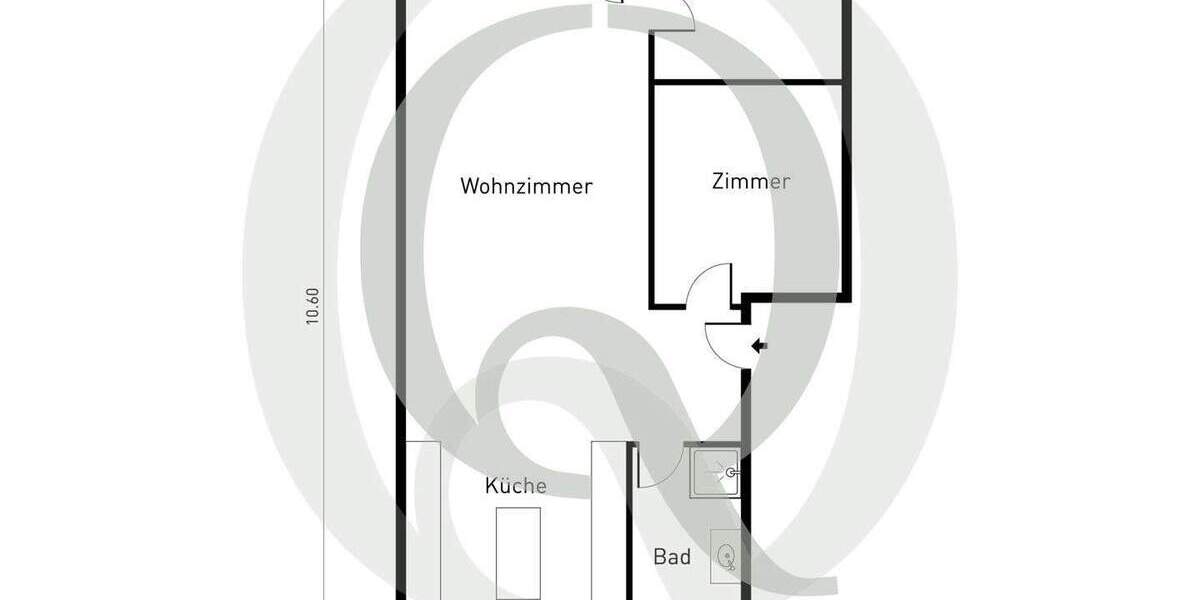 Etagenwohnung Berlin Zehlendorf - 2 Zimmer, 70 m&sup2;, 379.000&euro; | Angebot:25710154