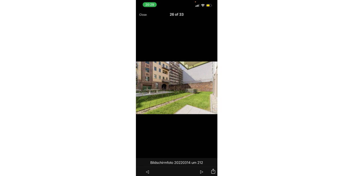 Etagenwohnung Berlin Lichtenberg - 2 Zimmer, 60 m&sup2;, 389.000&euro; | Angebot:26117627