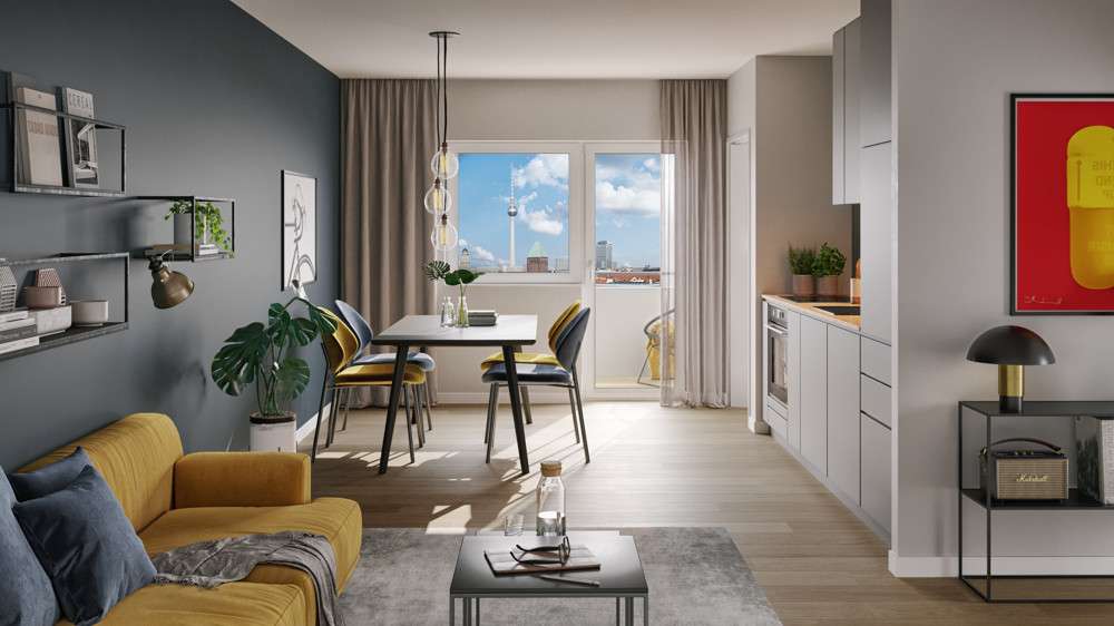 Etagenwohnung Berlin Mitte - 2 Zimmer, 36 m&sup2;, 249.000&euro; | Angebot:26026311