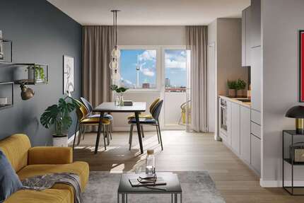 Wohnung Berlin Mitte - 2 Zimmer, 36 m&sup2;, 249.000&euro; | Angebot:26026311