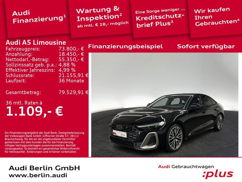 Audi A5 9.500 km 70.700 € Berlin 12489