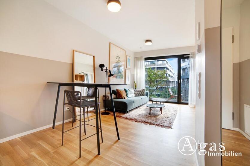 SOFORT EINZIEHEN! Voll möblierte 2 Zimmer Wohnung mit Gartenblick auf ca. 41m² in Mitte! zimmer