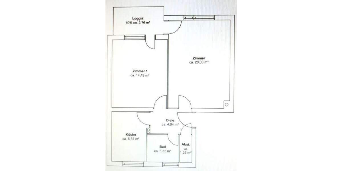 Etagenwohnung Berlin Lankwitz - 2 Zimmer, 55 m&sup2;, 230.000&euro; | Angebot:25800746