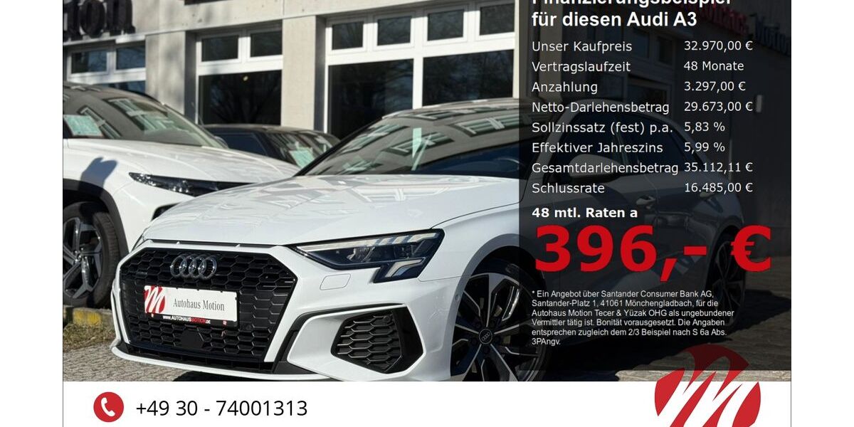 Audi A3 93.733 km 32.470 &euro; Berlin 12305